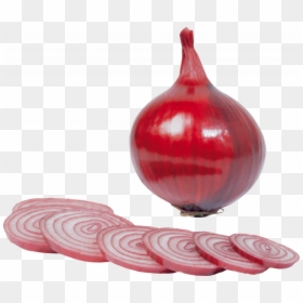 Slice Red Onion Png, Transparent Png - onion png