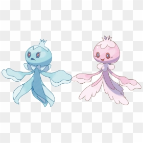 Frillish Pokemon, HD Png Download - jellyfish png