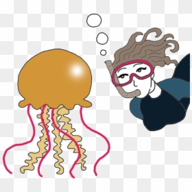 Illustration, HD Png Download - jellyfish png