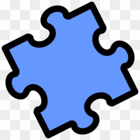 2 Puzzle Pieces Clipart, HD Png Download - puzzle png