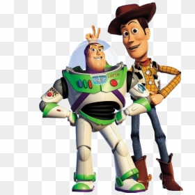 Buzz Lightyear Y Woody, HD Png Download - toy story png
