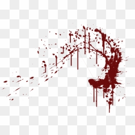 Blood Splatter Gif Transparent, HD Png Download - dripping blood png