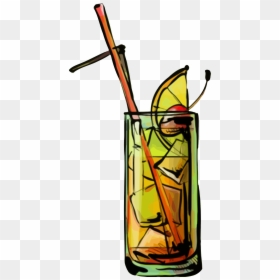 Cocteles Dibujos, HD Png Download - cocktail png