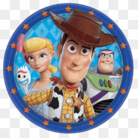 Toy Story 4 Party Plates, HD Png Download - toy story png