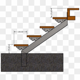 Stairs Side View Png, Transparent Png - stairs png
