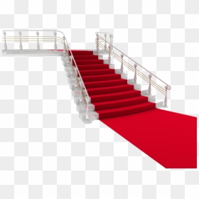 Red Carpet, HD Png Download - stairs png