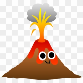 Volcano Clipart Transparent Background, HD Png Download - volcano png