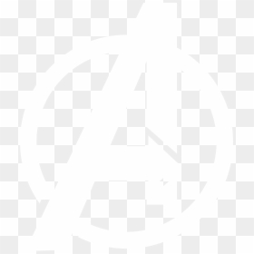 Avengers Logo White Transparent, HD Png Download - avengers logo png