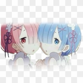 Zero #rem #ram #anime - Rem Re Zero Gif, HD Png Download - ram animal png