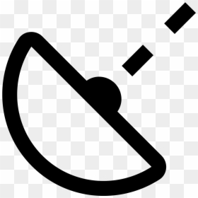 Satellite Dish Drawing - Symbol, HD Png Download - petri dish png