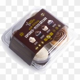 Chocolate Cake, HD Png Download - black and white cupcake png