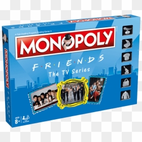 Friends Monopoly Board Game, HD Png Download - monopoly house png