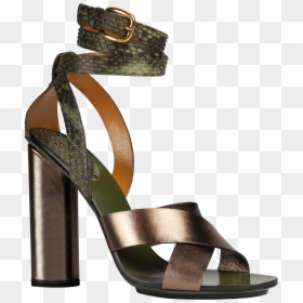 Gucci Sandals In Leather And Python, £700 - High Heels, HD Png Download - gucci hat png