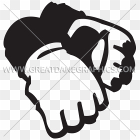 Transparent Get Ready Clipart - Cartoon Mma Gloves, HD Png Download - mma png