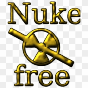 Nuke Free Eroded Metal, HD Png Download - nuke symbol png