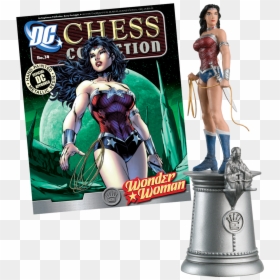 Dc Chess Collection - Dc Chess Collection Batman, HD Png Download - wonder woman new 52 png
