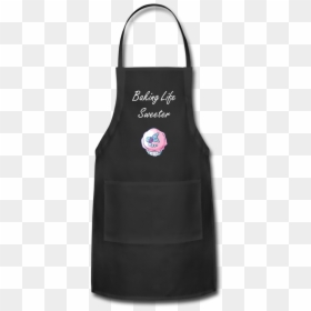 Apron, HD Png Download - black and white cupcake png