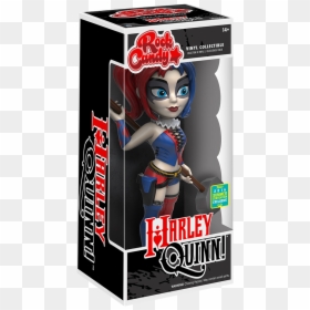 Funko Rock Candy Harley Quinn Pink, HD Png Download - wonder woman new 52 png
