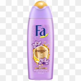 Fa Com Shower Gel Magic Oil Purple Orchid - Fa Magic Oil Purple Orchid, HD Png Download - purple orchid png