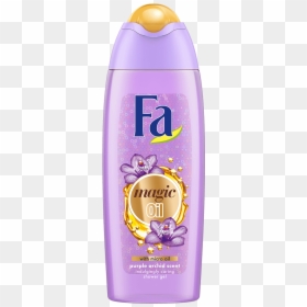 Fa Com Shower Gel Magic Oil Purple Orchid - Fa Magic Oil Purple Orchid, HD Png Download - purple orchid png