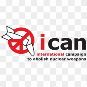 International Campaign To Abolish Nuclear Weapons, HD Png Download - nuke symbol png