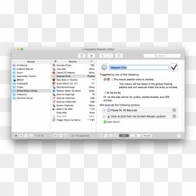 Macro Editor Window - Chrome Developer Network, HD Png Download - strikethrough png