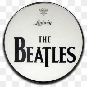 Ludwig Drum Head The Beatles - Beatles Drum Head Png, Transparent Png - beatles logo png