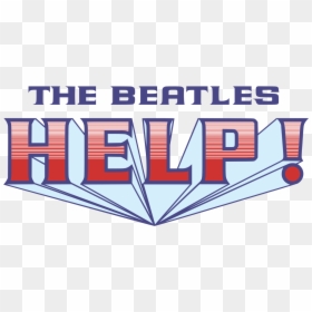 Help Logo Beatles , Png Download - Beatles Help Logo Png, Transparent Png - beatles logo png