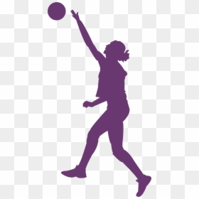Transparent Volleyball Silhouette Png - Volleyball Silhouette, Png Download - volleyball silhouette png