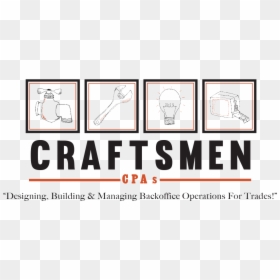 Craftsmen Cpas Logo - Illustration, HD Png Download - craftsman logo png