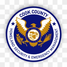 Transparent Security Badge Png - Cook County Department Of Homeland Security, Png Download - homeland security logo png