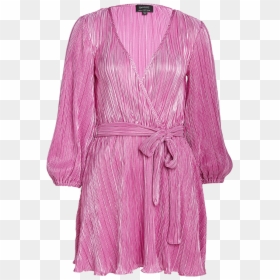 Bellissa Pleat Dress In Colour Purple Orchid - Pattern, HD Png Download - purple orchid png