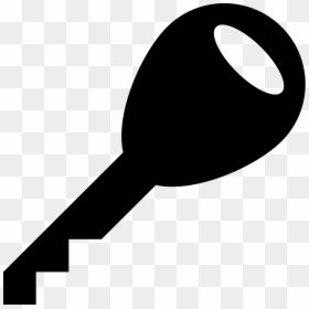 Key Black Silhouette, HD Png Download - key silhouette png