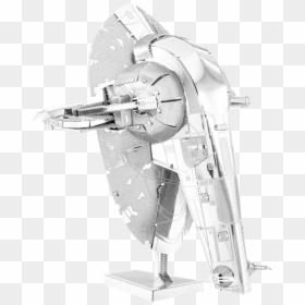 Picture Of Slave I - Metal Earth Star Wars Slave 1, HD Png Download - star wars silhouette png