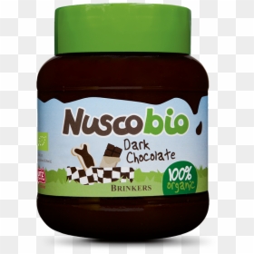Nuscobio Organic Dark Chocolate Spread 400g, HD Png Download - dark chocolate png