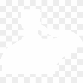 Silhouette Of Soldier Saluting - Silhouette, HD Png Download - army silhouette png