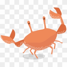 Dungeness Crab Illustration - Crab Illustration Png, Transparent Png - crab silhouette png