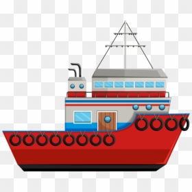 Watercraft,naval Architecture,water Transportation - Sea Ships Clipart Png, Transparent Png - boat silhouette png