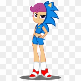 Trungtranhaitrung, Belly Button, Classic Sonic, Clothes, - Sonic The Hedgehog Y Rainbow Dash, HD Png Download - clothes button png