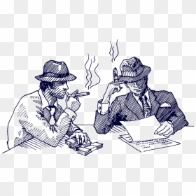 Transparent Mafia Hat Png - Cartoon, Png Download - mafia hat png