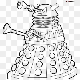 Tardis Printable Coloring Pages With Doctor Who Coloring - Dr Who Colouring Printables, HD Png Download - tardis png transparent