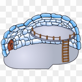 Igloo Png Photos - Club Penguin Igloo Designs, Transparent Png - crab clipart png