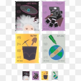 Postage Stamp Design - Collage, HD Png Download - postage stamps png