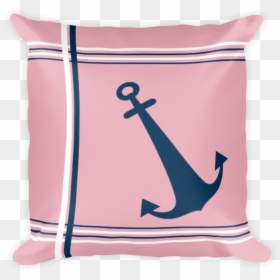 Throw Pillow, HD Png Download - cute anchor png