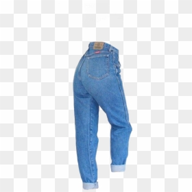 Transparent Mom Jeans Png, Png Download - womens jeans png