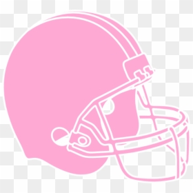 Pink Football Helmet Clipart, HD Png Download - football clip art png