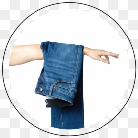 Denim Fabric Detail - Lularoe Denim, HD Png Download - womens jeans png