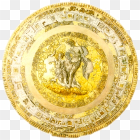 Philip Of Macedon Tomb Shield, HD Png Download - alexander the great png
