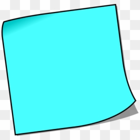 Blank Post It Clipart - Clipart Post It Notes, HD Png Download - blank post it note png