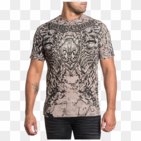 Футболка Xtreme Couture Alexander The Great By Affliction - Tattoo, HD Png Download - alexander the great png